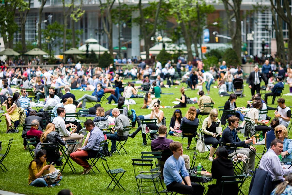 Grand Lawn serves both daily activities and large events