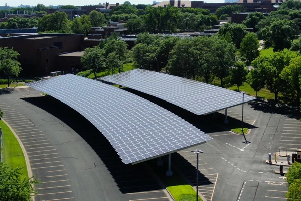 St. Paul S104 Lot Solar Array